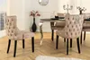 riess-ambiente Chesterfield Stuhl CASTLE DELUXE beige Samt Produktbild-Vorschau 4