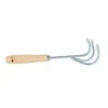BURI Gartengeräte-Set 4tlg. Blumenkelle Grubber Rechen Produktbild-Vorschau 5