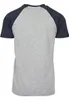 Urban Classics - RAGLAN Contrast T-Shirt grau / navy - XXL Podgląd zdjęcia produktu 4
