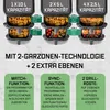 GOURMETmaxx FryUp Vertikálna dvojkomorová fritéza - 4 Náhľad obrázku produktu 4