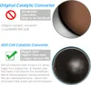 Comparison of original catalytic converter and 400 cell catalytic converter, illustrating their structural differences and benefits. Podgląd zdjęcia produktu