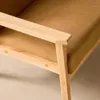 sweeek - Skandinavischer Sessel aus Holz und Cord - Produktbild-Vorschau 4
