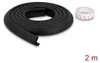 Schuimrubber randbescherming, 24x8mm, 2 meter, zwart, voor Productafbeelding-voorbeeld 1