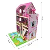 4iQ Holzpuppenhaus DARIA mit Tarasse, Schwimmbad und Produktbild-Vorschau 5