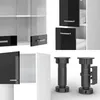 Küchenzeile Vicco R-Line Schwarz Hochglanz/Weiß 350 cm mit Produktbild-Vorschau 6