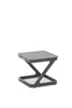 Niehoff Quattro Beistelltisch Aluminium 52x52 - 70x70 cm Produktbild-Vorschau 2