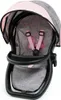A close-up view of a doll stroller seat with a canopy. Náhľad obrázku produktu