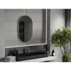 Lustro łazienkowe owalne Mexen Loft, złota rama, 85x50 cm Podgląd zdjęcia produktu 2