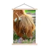 MuchoWow® Textilposter Schottischer Hochländer - Hörner - Produktbild-Vorschau 1
