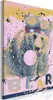 Vliesstoff Leinwandbild - Teddy Bear and Balloon (1 Part) Produktbild-Vorschau 1