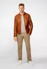 Herren Lederjacke Ricano TOMASO – cognac / M Produktbild-Vorschau 2