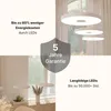 LUMIÈRE Design Pendelleuchte 'Evanos' 3-flammig LED dimmbar Produktbild-Vorschau 3