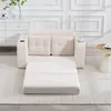 okwish Zweisitziges Sofa,Modulares Sofa mit Getränkehaltern Produktbild-Vorschau 7