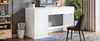 Bureau 120x50, met LED-verlichting, 2 lades, 1 deur, modern Productafbeelding-voorbeeld 20