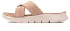 GO WALK FLEX SANDAL-IMPRESSED taupe da donna di SKECHERS Anteprima dell’immagine prodotto 4