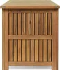 Cassapanca Noemi 130 x 55 x 59 cm in legno di acacia oliato Anteprima dell’immagine prodotto 5
