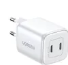 Gan 2 X USB-C 45W rychlonabíječka Qc Pd Ugreen Cd294 - bílá Náhled obrázku produktu 21