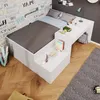 A child's bedroom with a bed, desk, and wall decorations. Náhled obrázku produktu