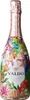 A bottle of Valdo Floral Paradise Rosé Spumante Brut Prosecco with a decorative floral and animal print. Produktbild-Vorschau