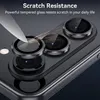 Close-up of a smartphone camera lens protector being tested for scratch resistance. Anteprima dell’immagine prodotto