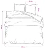 Bettwäsche-Set Rosa 260x240 cm Baumwolle Produktbild-Vorschau 6