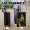 MuchoWow® Koffer Handgepäck Trolley Rollkoffer Kleine Produktbild-Vorschau 5