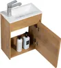 Badplaats Gäste-WC Waschtisch Set Sinta 40 x 22 cm Eiche - Produktbild-Vorschau 2
