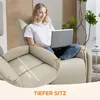 HOMCOM Elektrické masážní křeslo, potah z umělé kůže, Náhled obrázku produktu 8