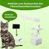 8 Stück Katzenbrunnen Filter für DownyPaw Trinkbrunnen 2,5 Produktbild-Vorschau 6