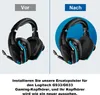 1 pár náhradních náušníků kompatibilních s herní náhlavní Náhled obrázku produktu 5