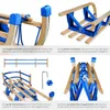 tectake® Slitta in legno Vivian pieghevole, con schienale Anteprima dell’immagine prodotto 4