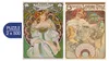 Ensemble 2 Puzzle 500 pièces Grafika L'Art de Mucha Rêverie Voir les images du produit 4