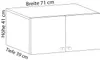 VCM Holz Kleiderschrank | Schrank  mit 6 Fächern und Produktbild-Vorschau 3