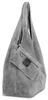 Caspar große Wildleder Hobo Bag Leder Shopper Damen Tasche Produktbild-Vorschau 5
