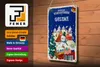 Blechschild Weihnachtsgrüße aus GESEKE 20x30cm Produktbild-Vorschau 3