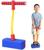 Pogo skokan detský skákací tyč jumper modrý pre rovnováhu a Náhľad obrázku produktu 1