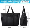 Lubardy XXL Strandtasche für Damen mit Reißverschluss und Produktbild-Vorschau 2