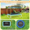 Prostokątna trampolina dla dzieci 3 w 1 190 x 124 cm Podgląd zdjęcia produktu 5