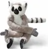 A plush toy lemur is sitting against a white background. Náhľad obrázku produktu