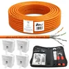 ARLI Cat7 Verlegekabel 50m + 4x Netzwerkdose + Werkzeug Set Produktbild-Vorschau 1