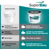 Superbau Dachfarbe Weiß 7kg, Sockelfarbe WASSERDICHT, Produktbild-Vorschau 5
