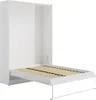 Wandbett 160 x 200 cm - Manuelle vertikale Öffnung - Weiß - Produktbild-Vorschau 3