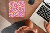 MuchoWow® Mauspad Mousepad Pantherdruck - Rosa - Gelb - Produktbild-Vorschau 4