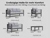 MeXo Gartenmöbelset, Loungeset Aluminium für 6-7 Personen Produktbild-Vorschau 4
