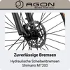 Agon Alpha E Bike Mountainbike dunkelgrau Produktbild-Vorschau 8