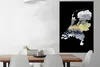 MuchoWow® Poster Karte von Europa - Blau - Schwarz 80x120 Produktbild-Vorschau 2