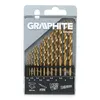 GRAPHITE Metallspiralbohrer-Satz 57H198 Schnellarbeitsstahl Produktbild-Vorschau 4