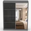 Schwebetürenschrank Schrank Kleiderschrank 183 cm Produktbild-Vorschau 7