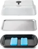 APS Thermo Tablett Set Schwarz 43 x 29 cm, H: 14 cm 9091 Anteprima dell’immagine prodotto 7