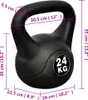 vidaXL Kettlebell haltère à boule Voir les images du produit 3